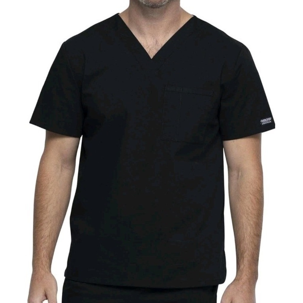 Cherokee Authentic Workwear Professionals WW644 Unisex Black Size 3XL